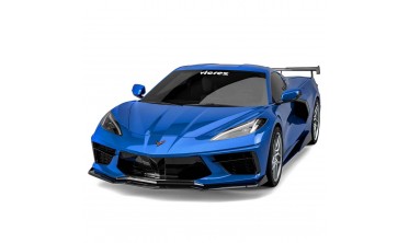 Дифузор переднього бампера Chevrolet Corvette (2020-...) v3r фото