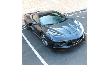 Дифузор переднього бампера Chevrolet Corvette (2020-...) v3r фото