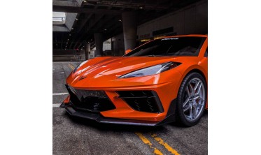 Дифузор переднього бампера Chevrolet Corvette (2020-...) vzr2 style фото