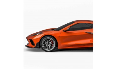 Дифузор переднього бампера Chevrolet Corvette (2020-...) vzr2 style фото