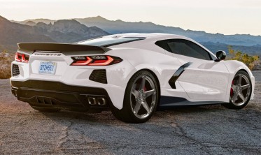 Спойлер крышки багажника Chevrolet Corvette (2020-...) duckbill style фото