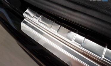 Захисна накладка на задній бампер Jeep Compass 2 фото