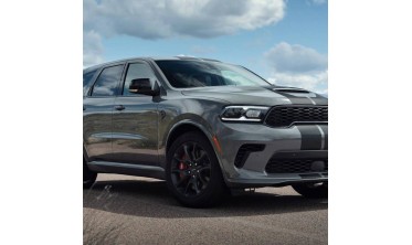 диффузор переднего бампера Dodge Durango (2021-2022) в стиле srt hellcat 2021 фото