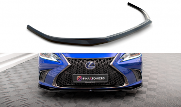 Тюнинговая накладка на передний бампер Lexus ES Mk7 F Sport вер. 1 фото