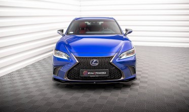 Тюнинговая накладка на передний бампер Lexus ES Mk7 F Sport вер. 1 фото