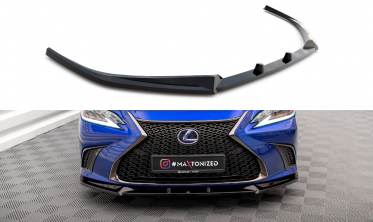 Нижний диффузор под передний бампер Lexus ES Mk7 F Sport вер. 2 фото