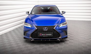 Нижній дифузор під передній бампер Lexus ES Mk7 F Sport вер. 2 фото