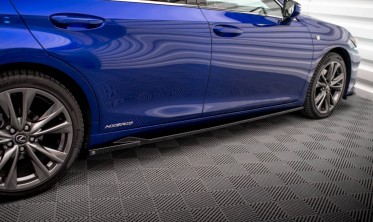 Тюнінгові накладки (лістви) під бічні пороги Lexus ES Mk7 версія F Sport фото