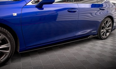 Тюнінгові накладки (лістви) під бічні пороги Lexus ES Mk7 версія F Sport фото