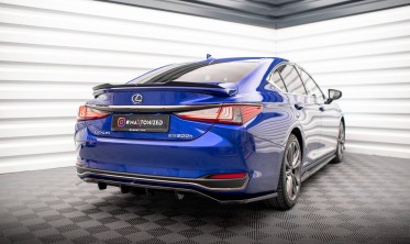 Тюнінгова накладка на задній бампер Lexus ES Mk7 версія F Sport фото