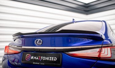Тюнінгова накладка на спойлер багажника Lexus ES Mk7 версія F Sport фото