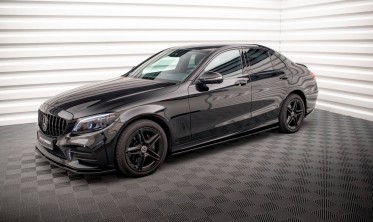 Тюнінгові накладки під пороги Mercedes C W205 Sedan AMG-Line / C43 AMG фото