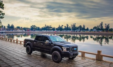 Накладка на капот Ford f150 (2015-2020) raptor style фото