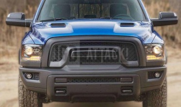 Радиаторная решетка Dodge Ram 1500 (2015-2018) rebel style фото