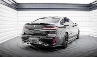 Тюнінгова накладка на задній бампер BMW 7 G70 M-Pack / I7 M-Pack фото