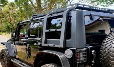 Багажник на крышу Jeep Wrangler JK 2007-2018 длинная версия фото