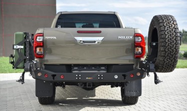 Крепление запаски к модульному рычагу Toyota Hilux (2020-...) фото