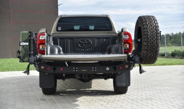 Крепление запаски к модульному рычагу Toyota Hilux (2020-...) фото