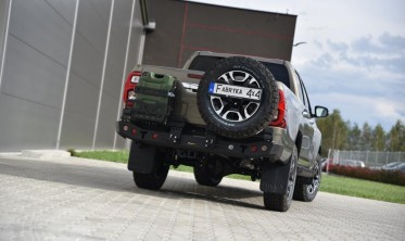 Крепление запаски к модульному рычагу Toyota Hilux (2020-...) фото