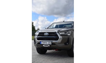 Кріплення лебідки під заводський бампер Toyota Hilux (2020-...) фото