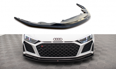 Тюнинговая накладка под передний бампер Audi R8 Mk2 послерестайл вер. 2 фото