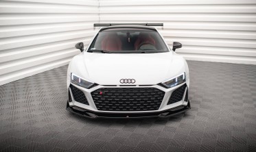 Диффузор + накладки на передний бампер Audi R8 Mk2 рестайл фото
