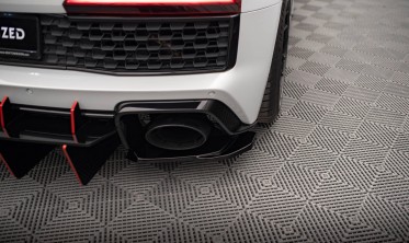 Тюнінгові бічні накладки на задній бампер Audi R8 Mk2 рестайл фото