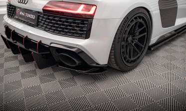Тюнінгові бічні накладки на задній бампер Audi R8 Mk2 рестайл фото