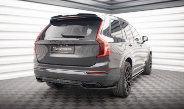 Тюнінгова накладка на задній бампер Volvo XC90 Mk2 R-Design рестайл фото