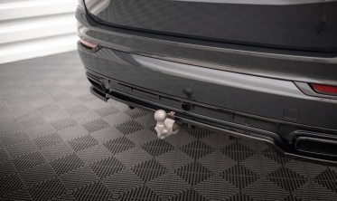 Тюнінгова накладка на задній бампер Volvo XC90 Mk2 R-Design рестайл фото