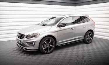 Тюнінгові накладки на пороги Volvo XC60 Mk1 R-Design рестайл фото