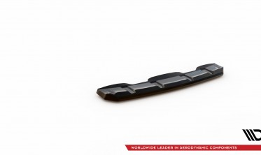 Центральна накладка на задній бампер Volvo XC60 Mk1 R-Design рестайл фото