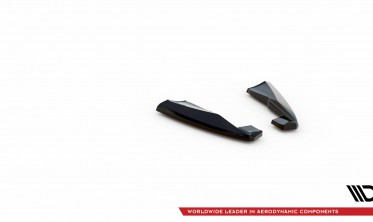 Бічні накладки на задній бампер Volvo XC60 Mk1 R-Design рестайлінг фото