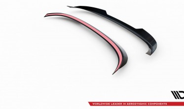 Тюнінг накладка (спойлер) на кришку багажника Volvo XC60 Mk1 R-Design рестайл фото