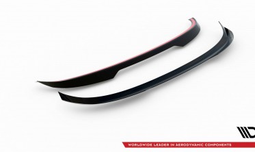 Тюнінг накладка (спойлер) на кришку багажника Volvo XC60 Mk1 R-Design рестайл фото