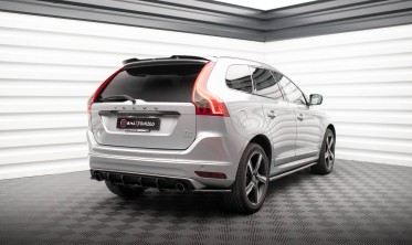Тюнінг накладка (спойлер) на кришку багажника Volvo XC60 Mk1 R-Design рестайл фото
