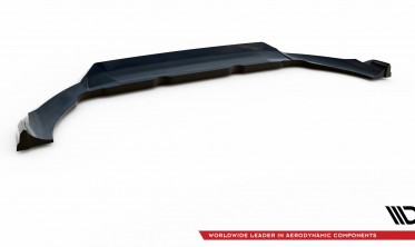 Тюнінгова накладка на передній бампер Volvo XC60 Mk2 R-Design післярестайл фото