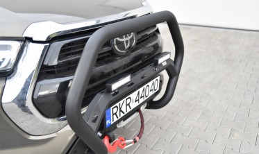 Дуга для силового бампера Toyota Hilux (2020-...) slim фото