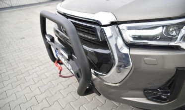 Дуга для силового бампера Toyota Hilux (2020-...) slim фото