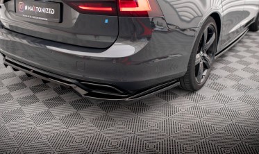 Тюнінг накладка (дифузор) на задній бампер Volvo V90 Mk2 R-Design фото