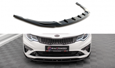 Дифузор на передній бампер Kia Optima Mk4 рестайл вер. 2 фото