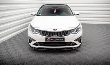 Дифузор на передній бампер Kia Optima Mk4 рестайл вер. 2 фото