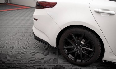 Боковые накладки на задний бампер Kia Optima Mk4 рестайл фото