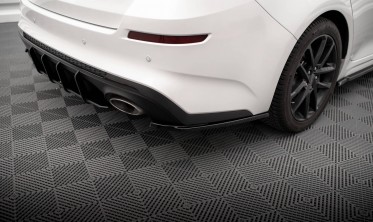 Боковые накладки на задний бампер Kia Optima Mk4 рестайл фото