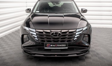 Тюнинговая накладка под передний бампер Hyundai Tucson Mk4 вер. 1 фото