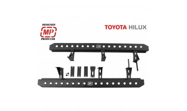 Сталеві силові пороги Toyota Hilux Revo (2016-...) фото