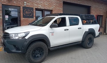 алюмінієвий експедиційний багажник Toyota hilux revo (2016-...) фото