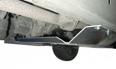 Комплект защит днища Toyota Land Cruiser Prado J120, 125 с дизельным мотором фото