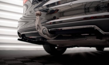 Центральна накладка на задній бампер Volvo V90 Mk2 вер. 2 фото