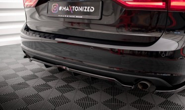 Центральна накладка на задній бампер Volvo V90 Mk2 вер. 2 фото